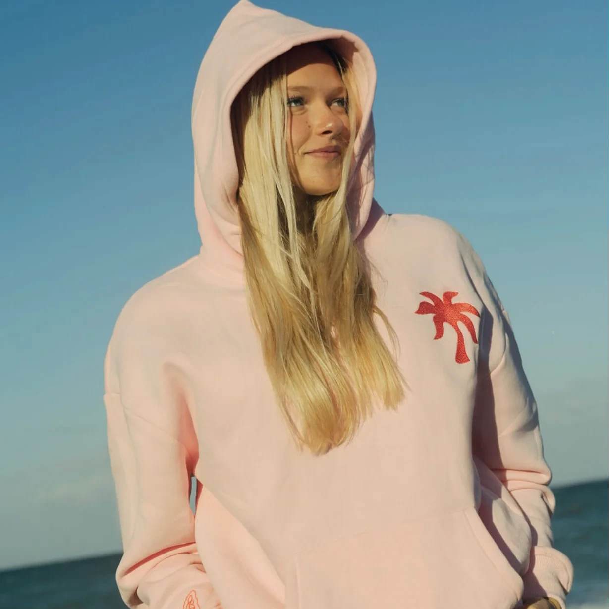 Viral Palm Puff Hoodie