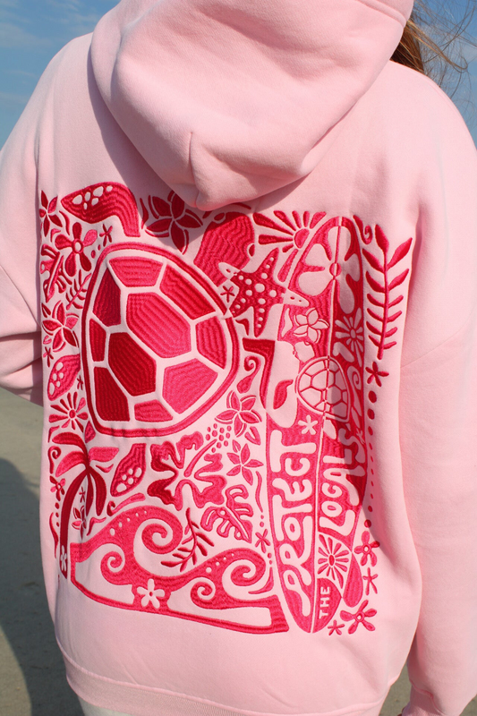 Sunny Shores Turtle Hoodie